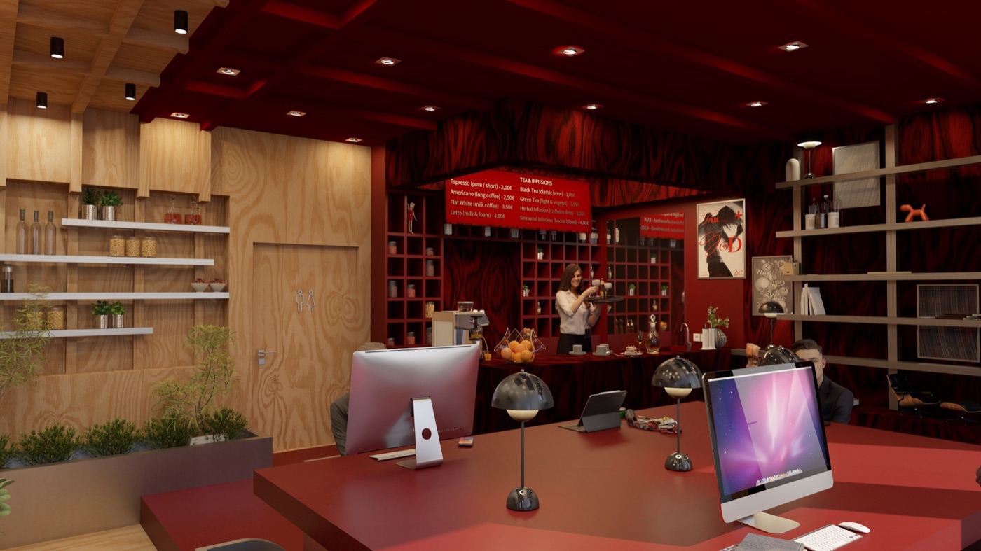 Design W/US, zone café