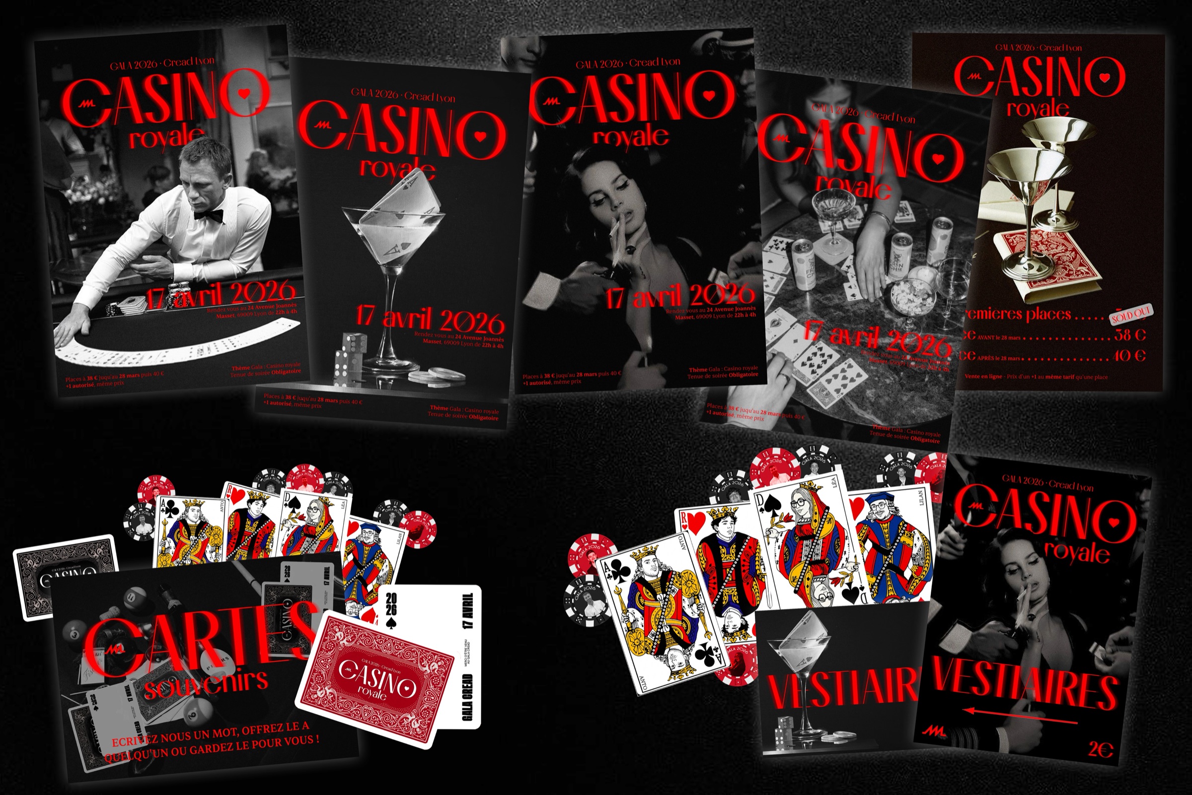 Casino Royale, identité du gala 2026 du BDE CREAD